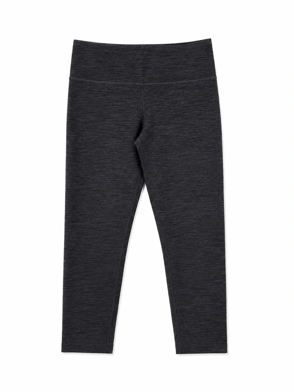 Lululemon Wunder Under High-Rise Crop Leggings Gray Heathered Size 4